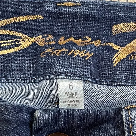 Seven7 Jeans Tummyless Women Size 6 - Picture 3 of 8